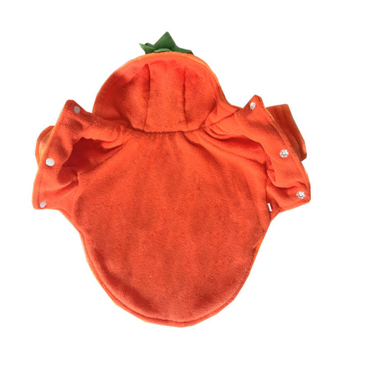 Pumpkin Demon Pet Halloween Costume