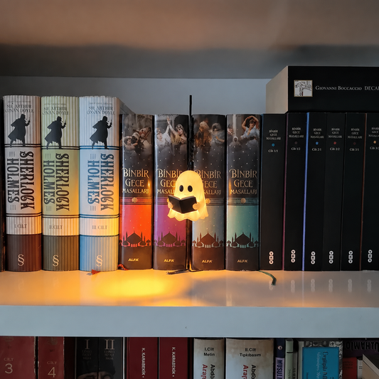 ๐ป๐Ghost Bookshelf Lantern