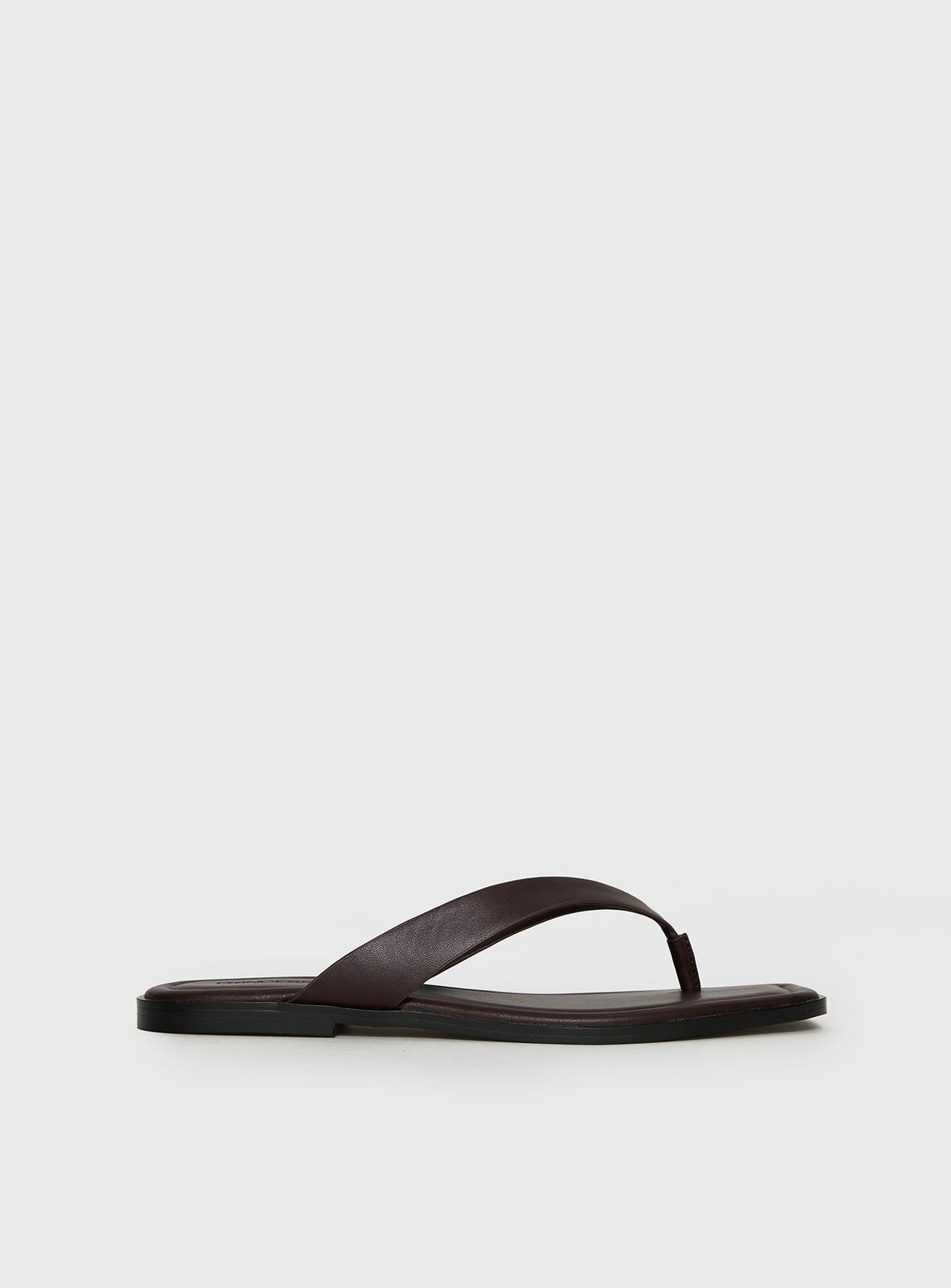 Alara Flat Thong Sandals Brown
