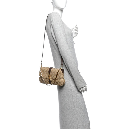 Monogram Medium Aperitivo Shoulder Bag Sand Brown