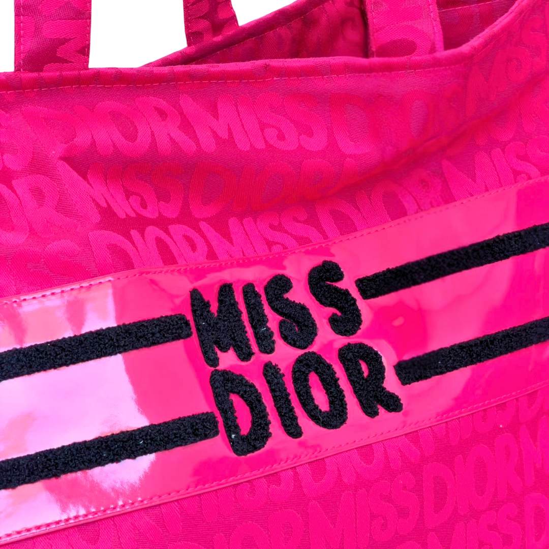 Dior Miss Dior Tote Bag - Dark Pink