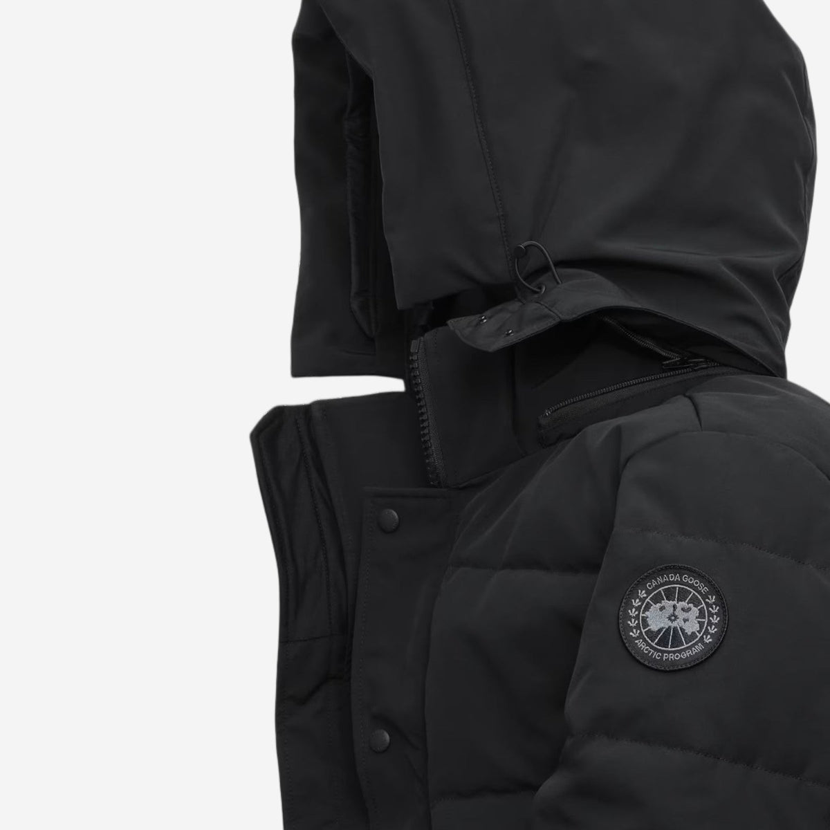 Canada Goose Wyndham Black Disc Parka