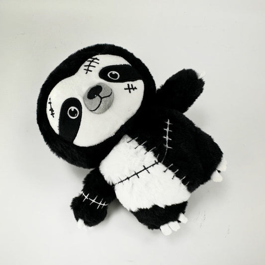 Goth Stiching Sloth Stuffed Animal