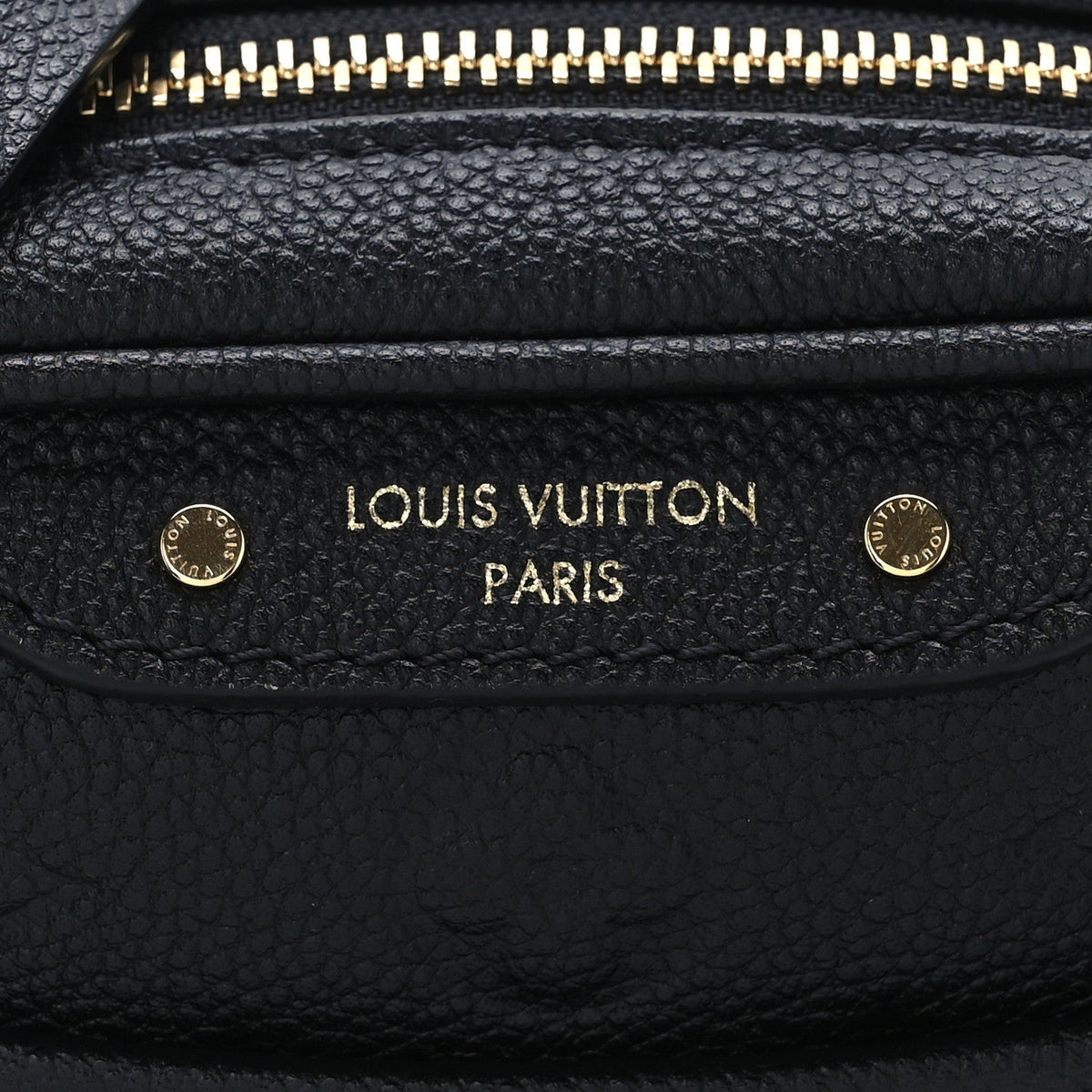 Empreinte Monogram Tiny Camera Bag Black