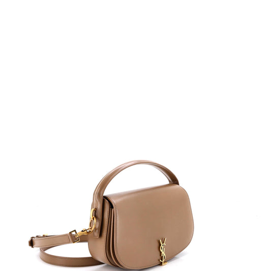 Voltaire Top Handle Bag Leather