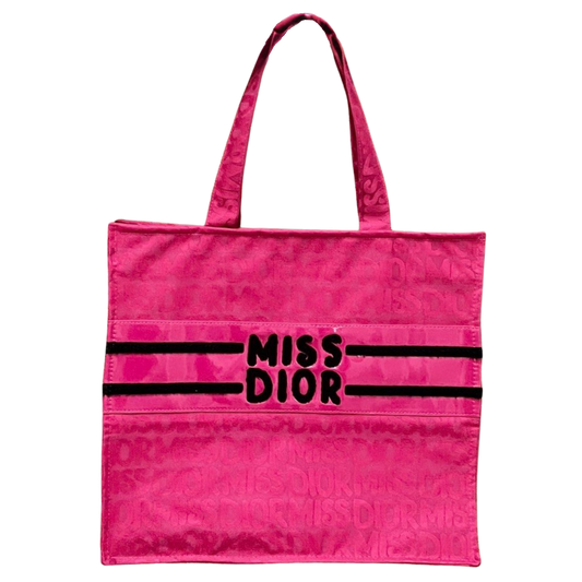 Dior Miss Dior Tote Bag - Dark Pink