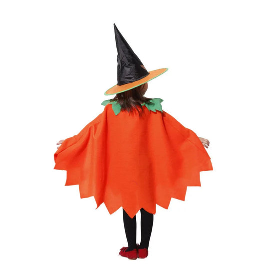 Witch & Pumpkin Halloween Costume for Kids