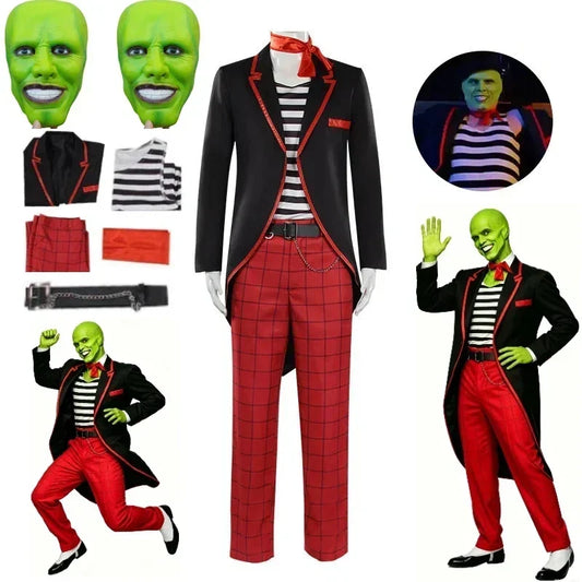 Clown & Mask Halloween Costume