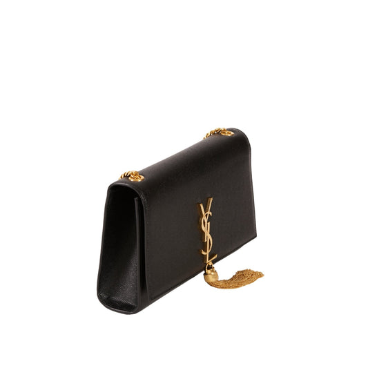 YSL Kate Medium Tassel Black