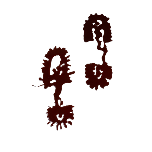 Bloody Boot Prints Pair