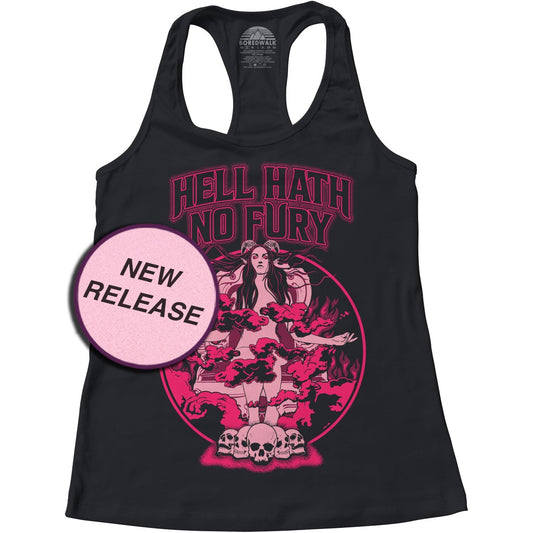 Women's Hell Hath No Fury Racerback Tank Top