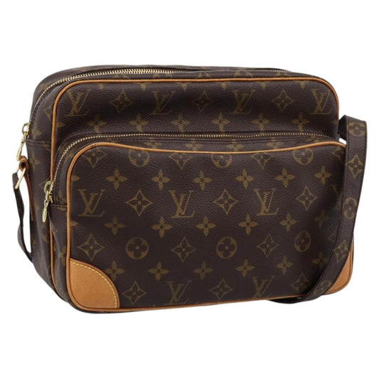 LOUIS VUITTON Monogram Nile Shoulder Bag M45244 LV Auth ka6014V